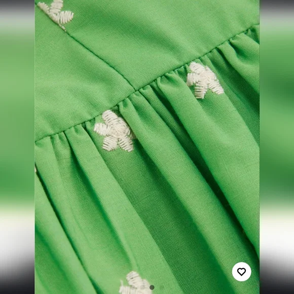 CIDER Woven Square Neck Floral Embroidery Maxi Dress US Sz 8 NWT - Picture 3 of 6